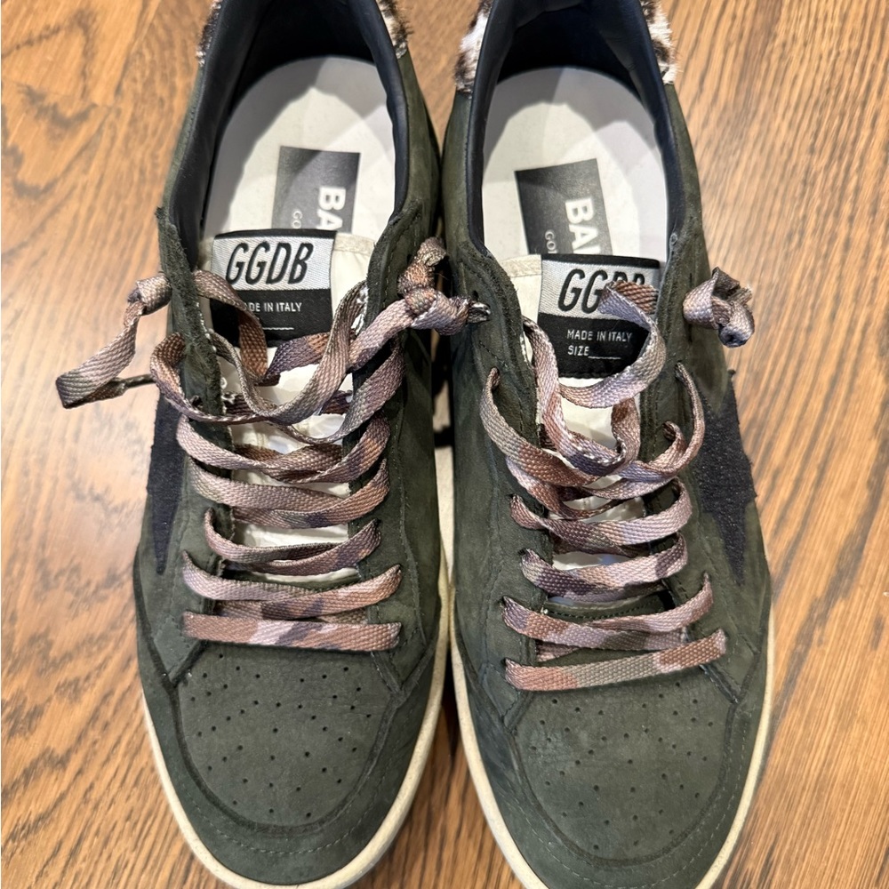 Golden Goose Green Sneakers